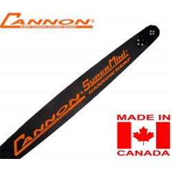 CANNON SUPERMINI BAR NARROW KERF ESPADA PARA MOTOSIERRA 40cm (16") .325" 1.3 mm (.050") 62ΟΔ