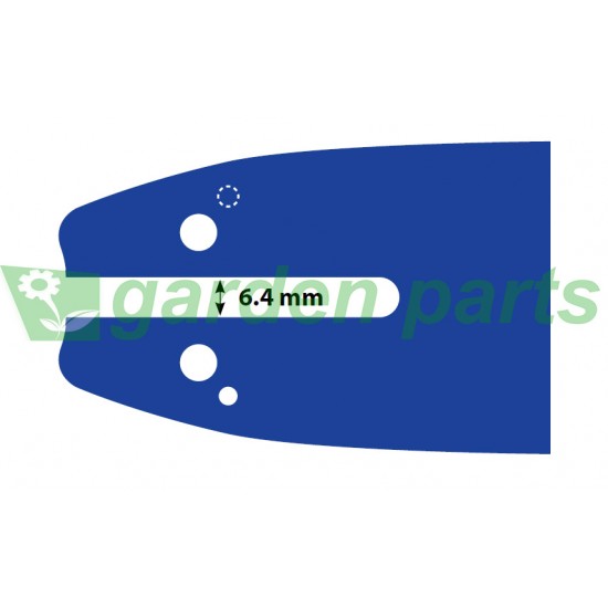 TSUMURA ESPADA PARA MOTOSIERRA 25cm (10") 3/8LP 1.1 mm (0.43") ZENOAH KOMATSU 11000658