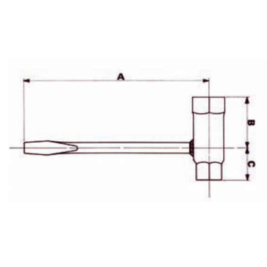 ΜΠΟΥΖΟΚΛΕΙΔΟ 19-13 TORX LLAVE BUJÍA 11001311