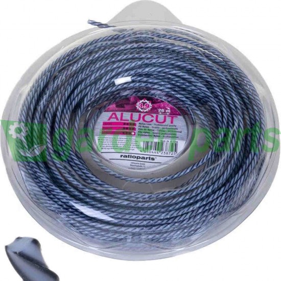 HYBRID TWIST ALUCUT NYLON 3.9mm 26m 