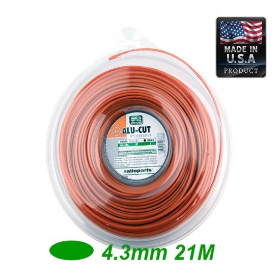 ALUCUT TORNADO PRO (ΑΛΟΥΜΙΝΙΟΥ) ΜΕΣΙΝΕΖΑ ΟΒΑΛ 4.3mm 21m ΜΕΣΙΝΕΖΕΣ 11001442