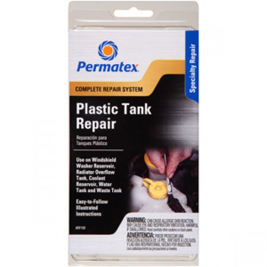 Permatex Επισκευαστικό ΚΙΤ πλαστικών δεξαμενών Plastic Tank Repair Kit 09100 FABRICANTE DE LA JUNTA Y PEGAMENTOS 11007609100