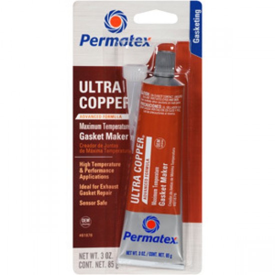 Permatex Φλάντζα χαλκού 85gr 81878 FABRICANTE DE LA JUNTA Y PEGAMENTOS 11007681878